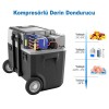 Acopower PX40 12/24/220V 40Litre Kompresörlü Tekerlekli Outdoor Oto Buzdolabı (Akü Dahil Değildir)