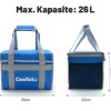 Coolist CL26B 26 Litre Katlanabilir Termos Bez Çanta / Buzluk