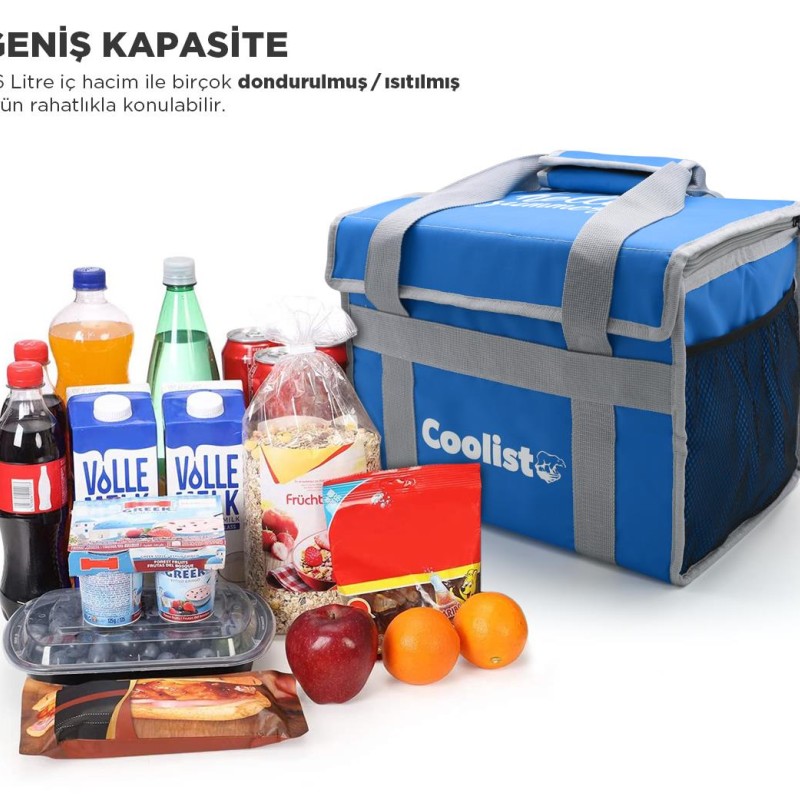 Coolist CL26B 26 Litre Katlanabilir Termos Bez Çanta / Buzluk