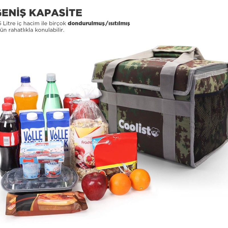 Coolist CL26C 26 Litre Katlanabilir Termos Bez Çanta / Buzluk