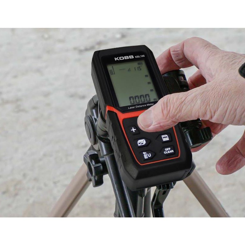 KOBB KBL100 100m Profesyonel Li-ion Şarjlı Lazer Metre