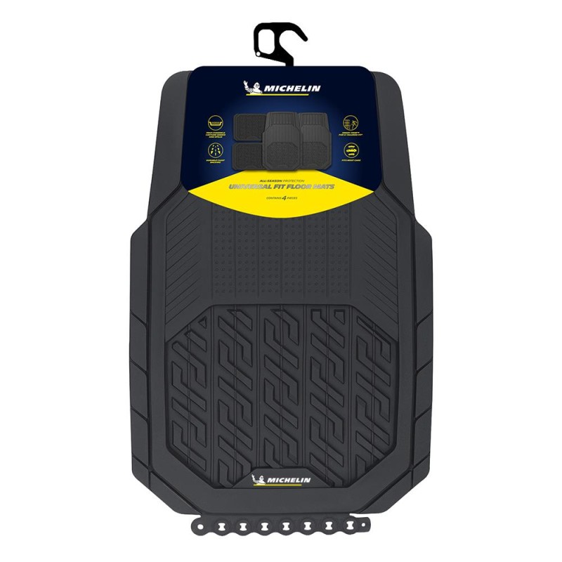 Michelin MC34587 Tüm Araçlara Uyumlu 4 Parça Üniversal 3D Havuzlu Oto Paspas