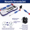 WORKPRO WP200531 12 Parça CR-V Elektronikçi Hassas Profesyonel Onarım Seti