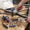 WORKPRO WP200555 1/4'’ 1/2’’ 38 Parça Cr-V Lokma ve Topaç Cırcır Araç Tamir Seti