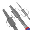 WORKPRO WP201702 3 Parça 200mm Ağır Hizmet Tipi Metal Eğe Seti