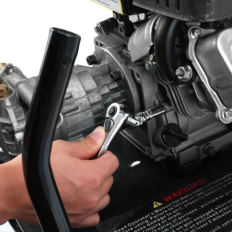 WORKPRO WP202522 1/4'’ Metrik/İnç 70 Parça Cr-V Profesyonel Lokma Takımı