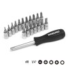 WORKPRO WP202535 1/4'’ 1/2'’ 108 Parça Cr-V Metrik Profesyonel Lokma Takımı