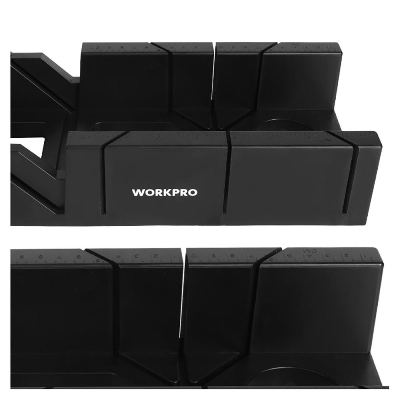 WORKPRO WP215029 300mm 45/90/135° Profesyonel Şevli/Gönye Kutusu (Testere Dahil Değildir)