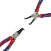WORKPRO WP231153 180MM Cr-V Eğri Uçlu Yaylı Profesyonel Dış Segman Pensesi
