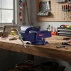 WORKPRO WP233006 125mm 360° Döner Tabanlı Örslü Profesyonel Tezgâh Mengene