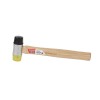 WORKPRO WP241050 35mm Ahşap Saplı Çift Başlı Hassas Lastik Çekiç