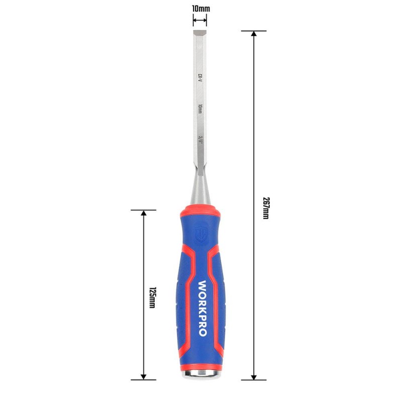 WORKPRO WP243005 10MM Profesyonel İskarpela