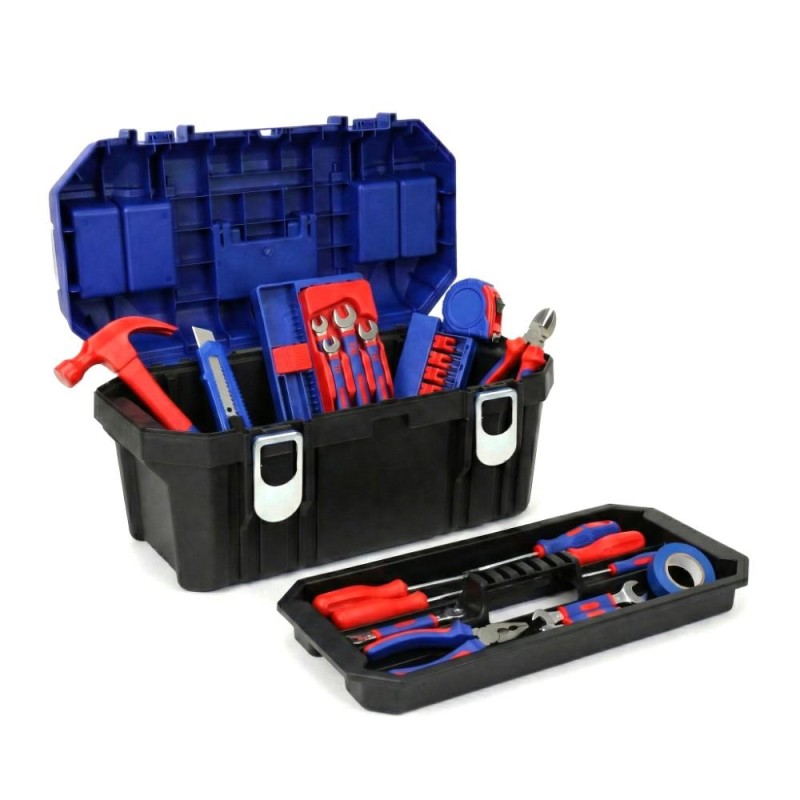 WORKPRO WP283018 22’’ Metal Kilitli Plastik Takım Çantası