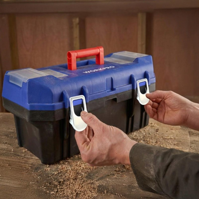 WORKPRO WP283018 22’’ Metal Kilitli Plastik Takım Çantası