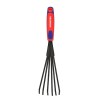 WORKPRO WP331028 360x87mm Çelik Profesyonel Mini Bahçe Tırmığı