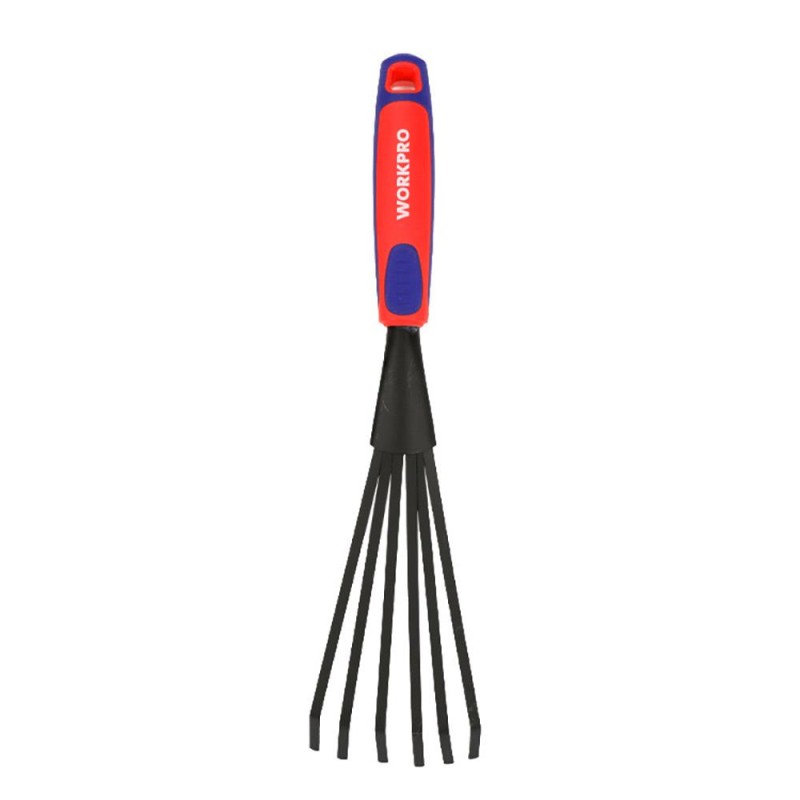 WORKPRO WP331028 360x87mm Çelik Profesyonel Mini Bahçe Tırmığı