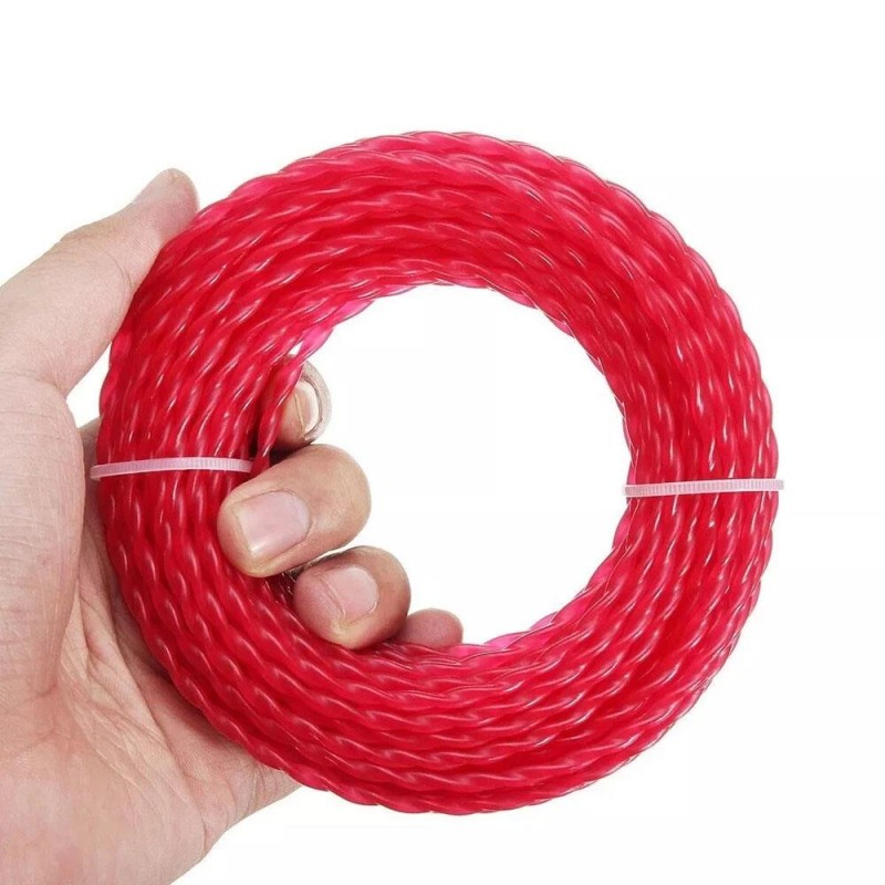 WORX WA0209 WG185E/WG186E İçin 2.4mm 20 Metre (5x 4m) PRO-GRADE Spiral Burgulu Yedek Misina