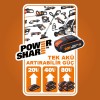 WORX WA3639 20Volt 2.0Ah. Li-ion PowerShare Yedek Akü